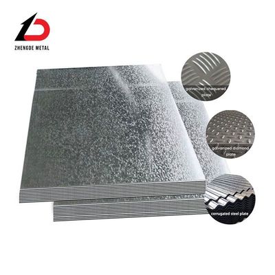 Hot Rolled SPCC Galvanized Steel Sheet Dx51d Dx52D Dx53D Z100 Z150 Z275 Zinc Coated Gi Plate