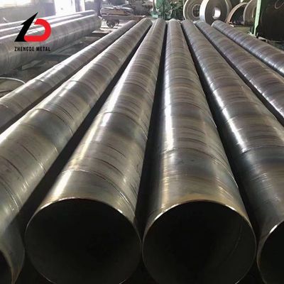 China Manufacturer Supply Ms Welded Carbon Steel Tube ASTM A53 A106 Gr. B Sch 40 Black Iron SSAW Weld Round Pipe