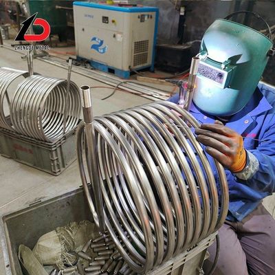 High Quantity Heat Exchanger Pipe Stainless Steel Water Distiller Heating Tube Stainless Steel Heat Exchanger Coil Tube for Customized