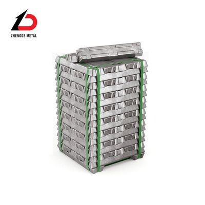 600mm X 750mm Remelting 15kg 20kg Al7 Al8 Al9 99.98% 99.99% Aluminium Ingot