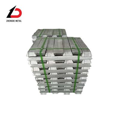 600mm X 750mm Remelting 15kg 20kg Al7 Al8 Al9 99.98% 99.99% Aluminium Ingot