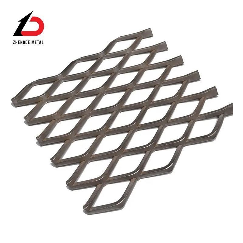 Galvanized Low Carbon Steel Stainless Steel Aluminum Copper Nickel Expanded Metal Mesh