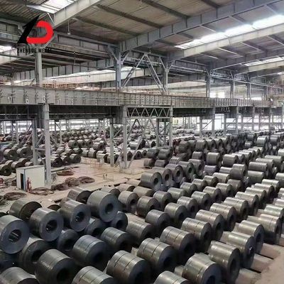 10mm-3000mm chiều rộng được lưu trữ ASTM A36 A283 A387 Q235 Q345 S235jr HRC Hot Rolling Carbon Steel Coil cho yêu cầu của khách hàng