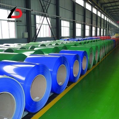 Công nghiệp đồ nội thất tùy chỉnh Kháng nhiệt tốt 0.3mm-2mm Ral Color PPGI Coils với chiều rộng 10mm-3000mm