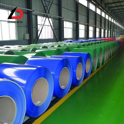 Cửa nhà để xe được sử dụng 0.2mm-0.5mm chiều rộng Custom Ral 5015 Prime PPGI Coils với chu kỳ tùy chỉnh 7-15 ngày