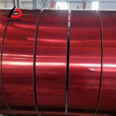 Độ khoan dung -/ 1% Ral Color PPGI Prepainted Galvanized Steel Coil cho sản xuất