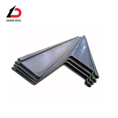 Lăn nóng 400 * 100 * 10,5 U-Shaped Steel Sheet Stack S275 S355 Mild Low Carbon Steel Sheet Stack để bán Giá nhà máy