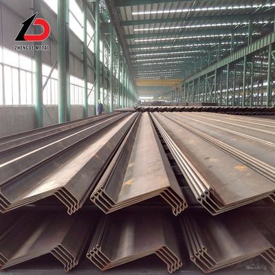 Đồ xếp tấm thép cán nóng loại U / Z Sử dụng xây dựng Chất liệu thép nhẹ carbon thấp