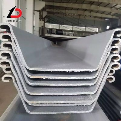Nhà máy giá thấp Sy290 lạnh cán U tấm thép đống nóng cán U-type để giữ tường lạnh cán Larsen tấm thép đống