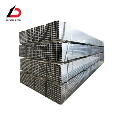 Yêu cầu về ASTM/JIS/AISI/DIN/BS/En/GB ống thép đường rỗng hình vuông/phần chữ nhật đắm nóng, thép galvan hóa điện