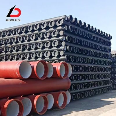 Nhà máy quy mô lớn của ống sắt mềm Vị nhà sản xuất Giá ISO2531, En545, En598 Kích thước tùy chỉnh Độ cao chất lượng cao ống sắt mềm cho dự án cung cấp nước