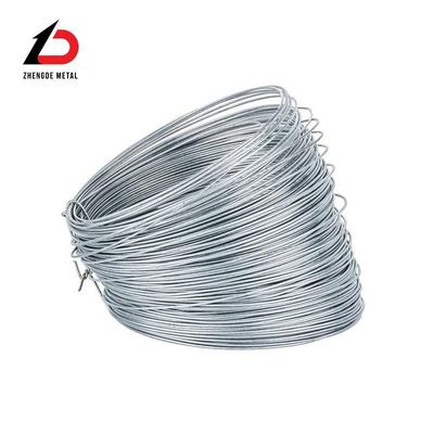 Sợi thép galvanized nóng 12/16/18 Gauge điện galvanized Gi sắt dây buộc cho xây dựng