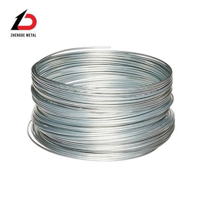 Nhà máy bán trực tiếp Swg AWG Bwg Gauge 5-10 tùy chỉnh kích thước Thép carbon thấp Sợi đắm nóng Gi Sợi thép galvanized Sợi bán hàng tại chỗ