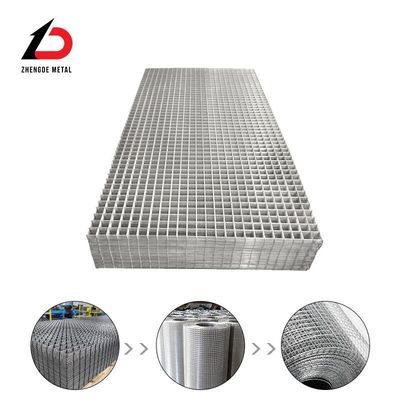 Sợi dây nóng galvanized hàn lưới Trung Quốc 800 mm - 1600 mm chiều rộng 6 X 6 hàn lưới sợi