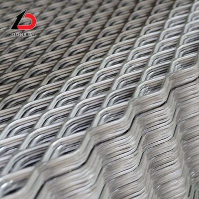 Kiến trúc trang trí kim loại lưới PVC phủ nhựa nhôm kẽm kéo dài kim loại mở rộng